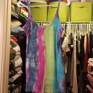 Tie dye tank top